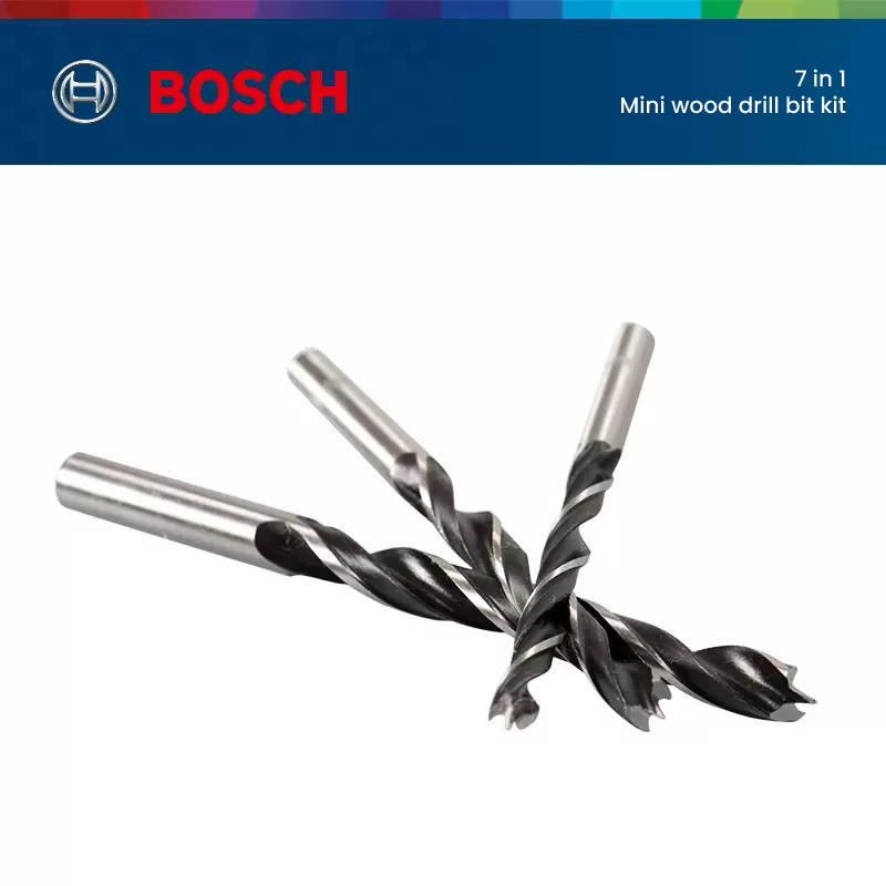 Bosch foret tournevis jeu d'embouts 7/15/25 pièces Kit de mélange carbure haute dureté pilote Bits