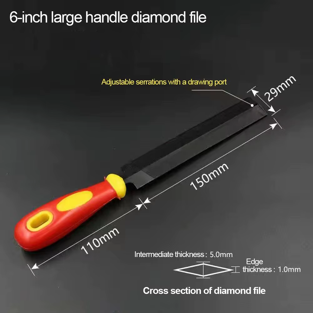 Lime diamantée pour affûter, façonner et poncer – Affûteur de scies manuelles