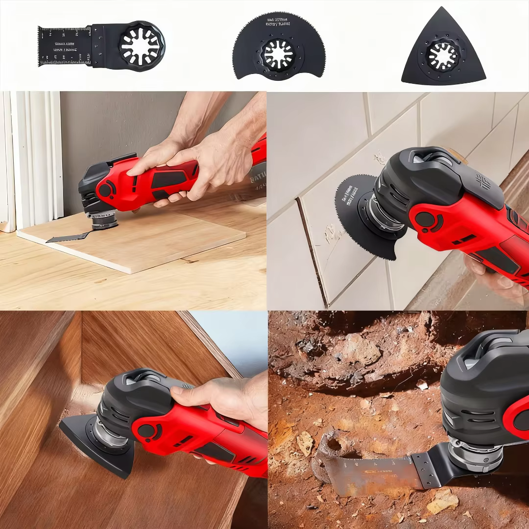 Pour Milwaukee M18 batterie 5 vitesses oscillant sans brosse multi-outils scie électrique sans fil pelle outil