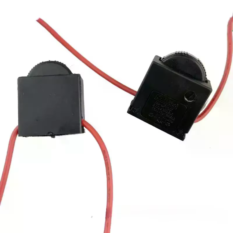AC220V 6 commutateur de contrôleur de régulation de vitesse pour meuleuse électrique DR2-6/1FE 12A 250V