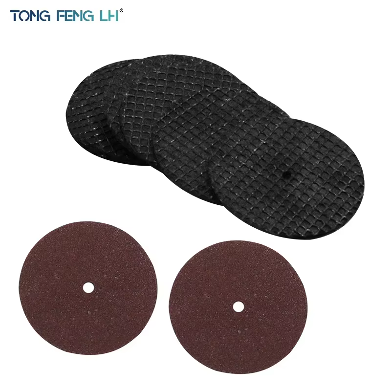 Disque de coupe abrasif 32mm avec mandrins de meulage pour accessoires Dremel