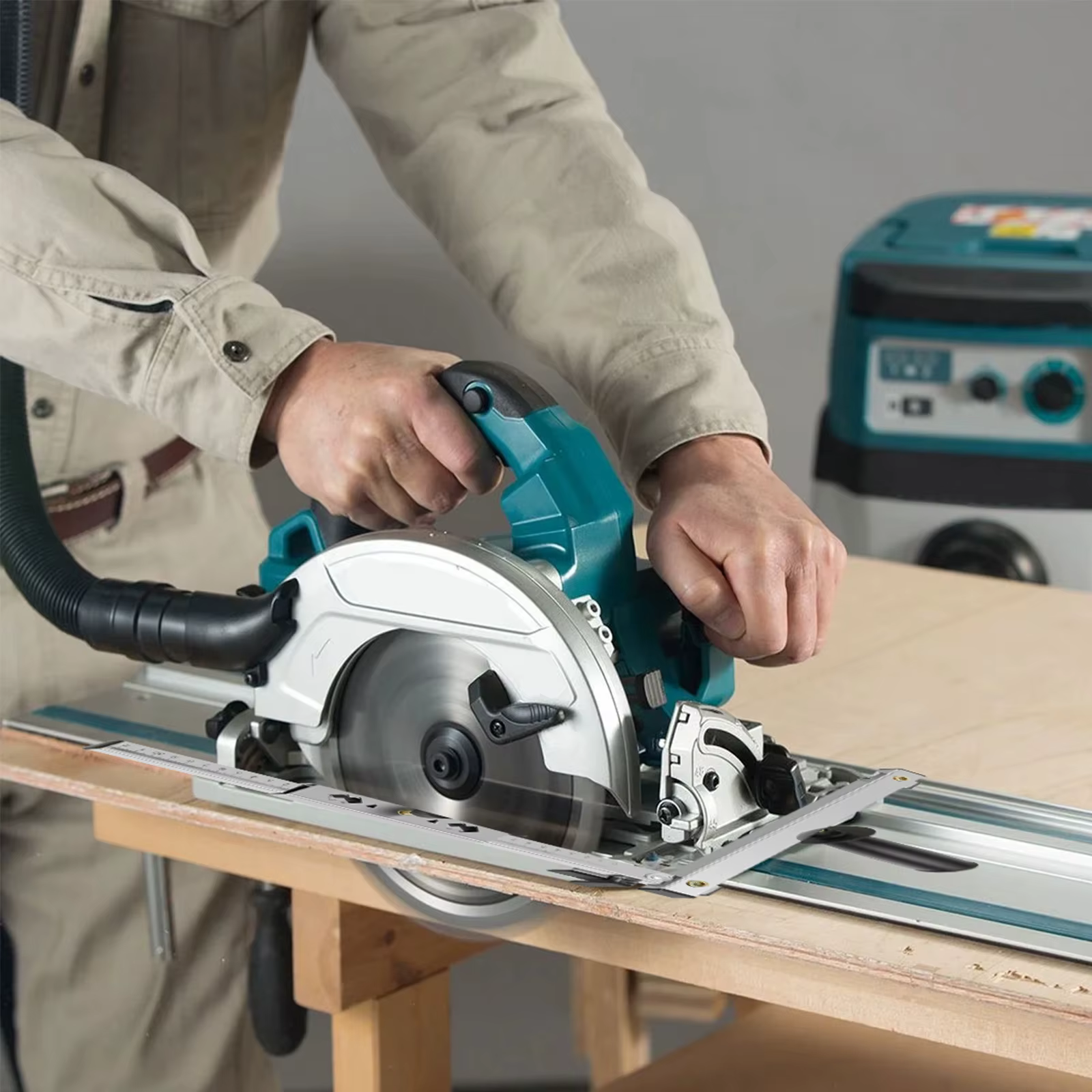 Machine de découpe Guide de bord positionneur acier inoxydable