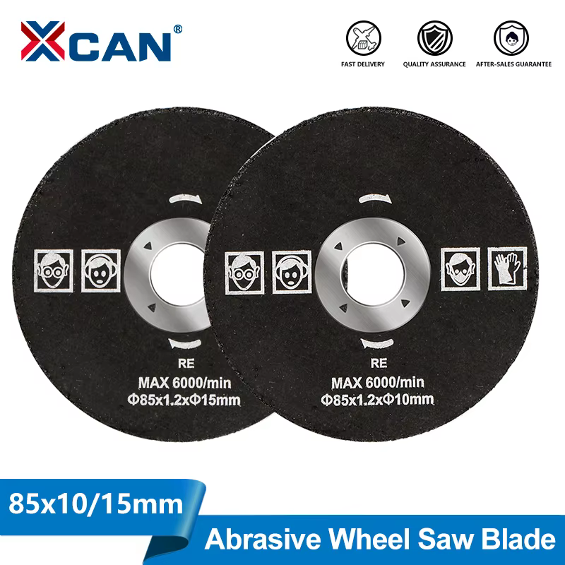 XCAN 1/3/5 pièces 85mm lames de scie circulaire meule en résine lame