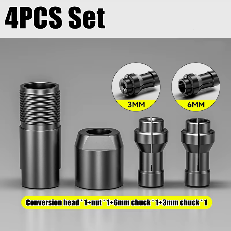 Adaptateur modifié pour meuleuse d'angle 3/6mm