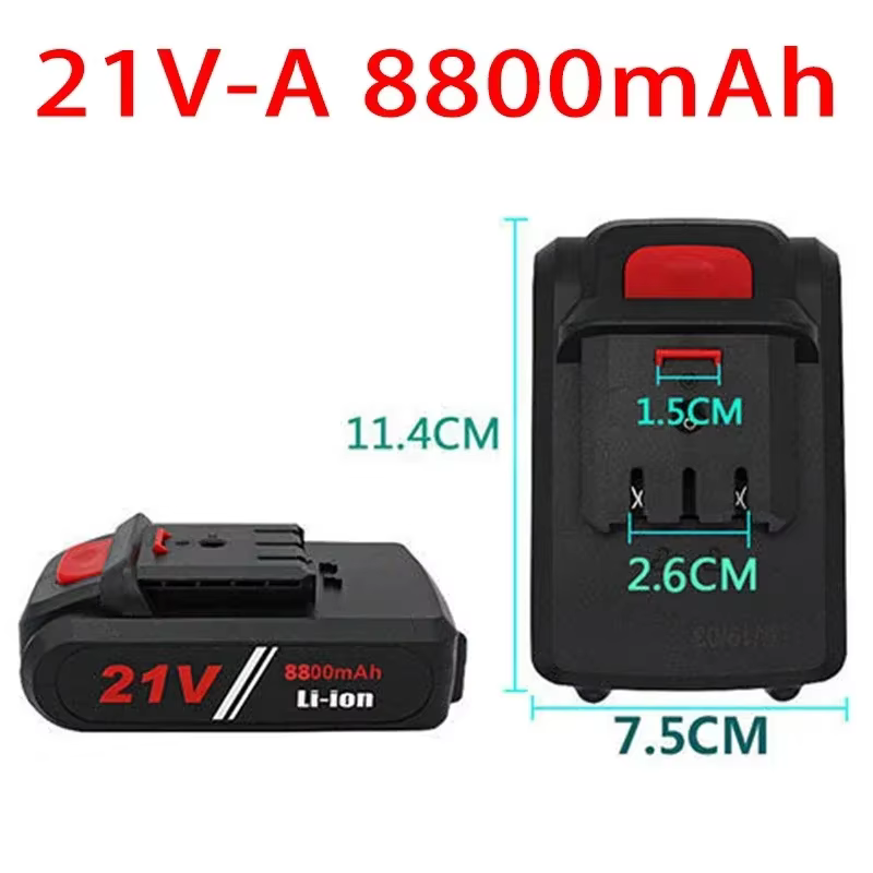 Nouveau 21V 36v batterie 9.8Ah perceuse électrique outil