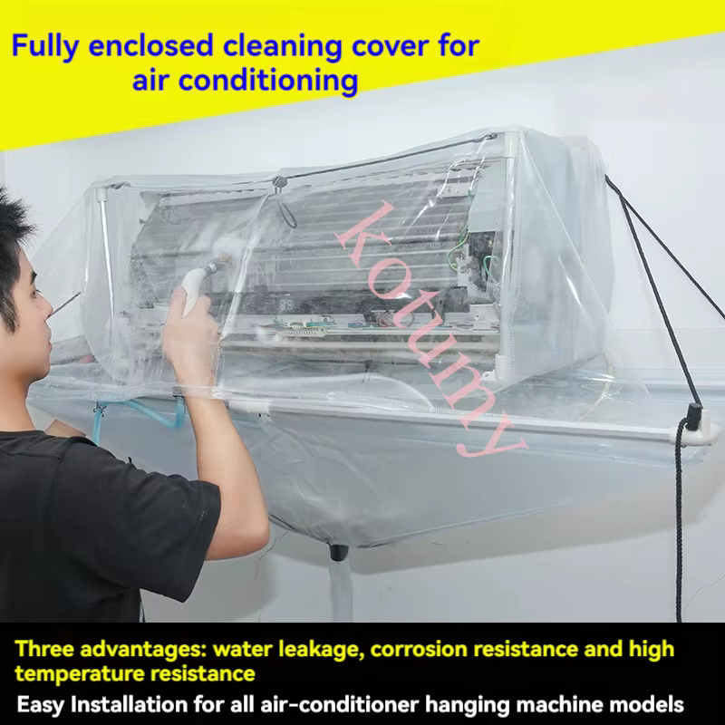 Outil de nettoyage de climatiseur de Type fendu, nettoyeur de climatisation mural, outils de lavage du plafond de la pièce