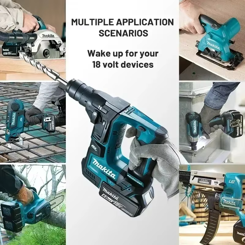 🤙 100% véritable Makita 6Ah pour batterie
