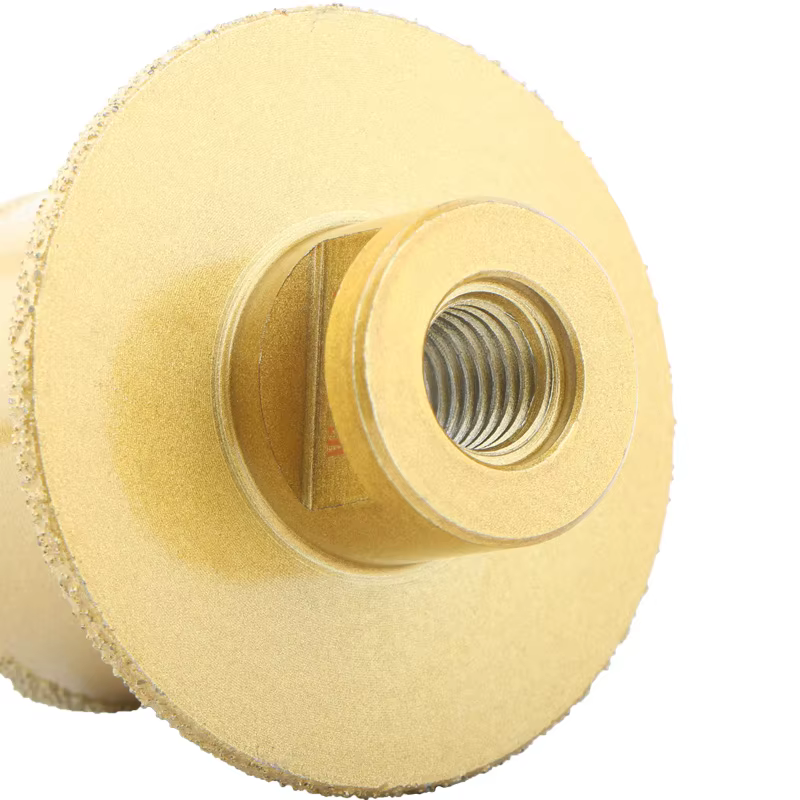 Scie Cloche pour Lavabo Évier Foret Diamant Brasé pour Carrelage Grès Cérame Marbre Granit Plan de Travail Perçage Trou pour Robinet Installation Vasque Tuyau Outil Professionnel