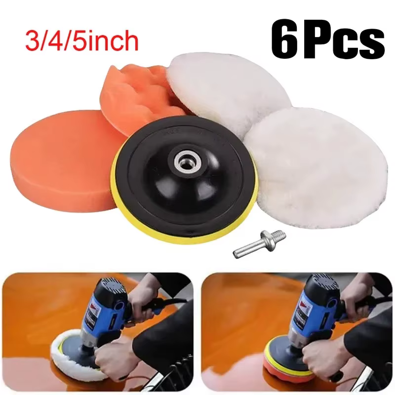 3/4/5 pouces perceuse voiture polisseuse laine