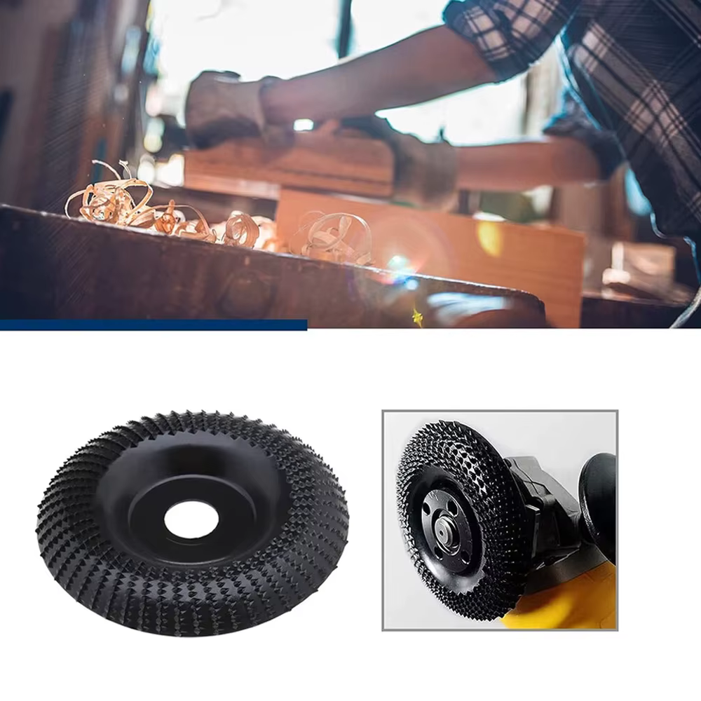 1 pièce Disque de gravure sur bois en carbure pour outils rotatifs - Kit de ponçage et de façonnage