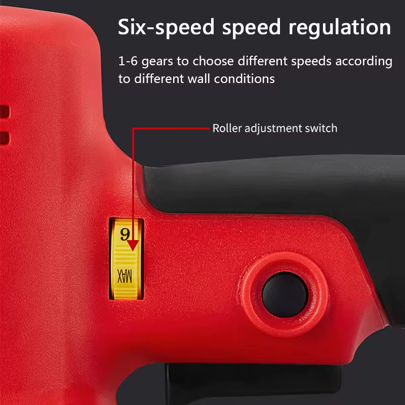 Outil de ponçage mural sans fil – Ponceuse pour cloisons sèches alimentée par batterie pour la finition des plafonds et des murs (portable pour le bricolage et un usage professionnel)