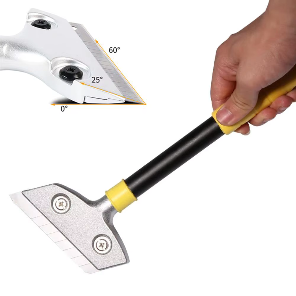 Grattoir de nettoyage de carrelage de sol, spatule de brique murale, outil de couture de beauté, outil de Construction, grattoir de carrelage de sol, outil de nettoyage