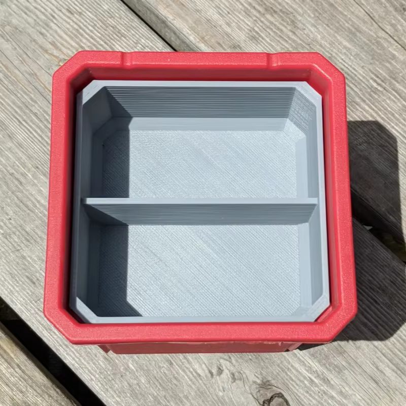 1 boîte de rangement imbriquée pour Milwaukee Packout, s'adapte à la petite boîte de rangement Packout, accessoire organisateur d'outils, accessoires de voiture