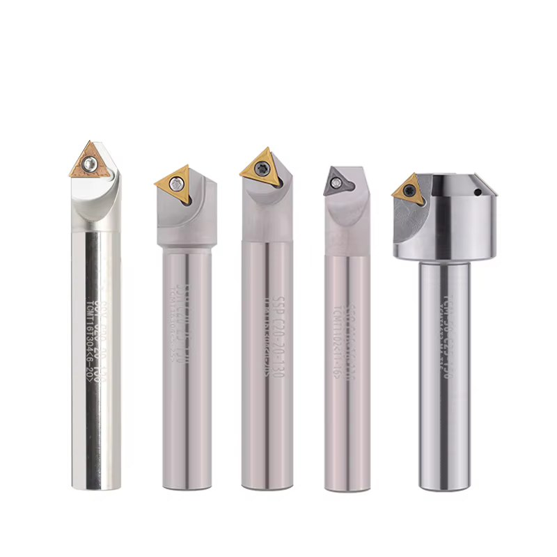 LIHAOPING 15 45 60 30 degrés outils de chanfreinage SSO SSY SSP SSH TCM C16-16-110 CNC fraiseuse tour Machine Cutter Inserts TCMX TCMT