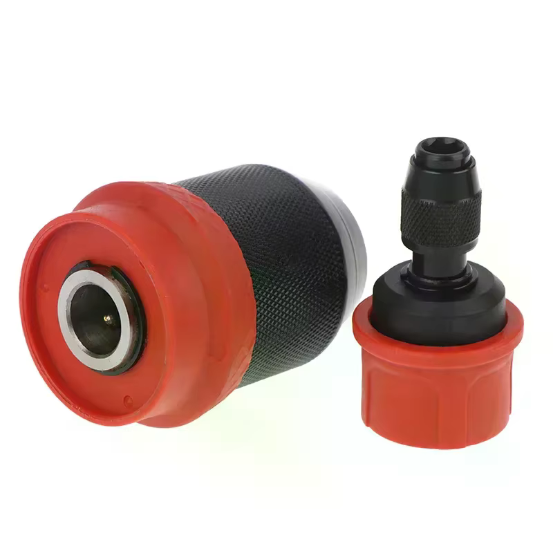 Mandrin de Conversion de perceuse à dégagement rapide pour embouts hexagonaux de 6.35mm