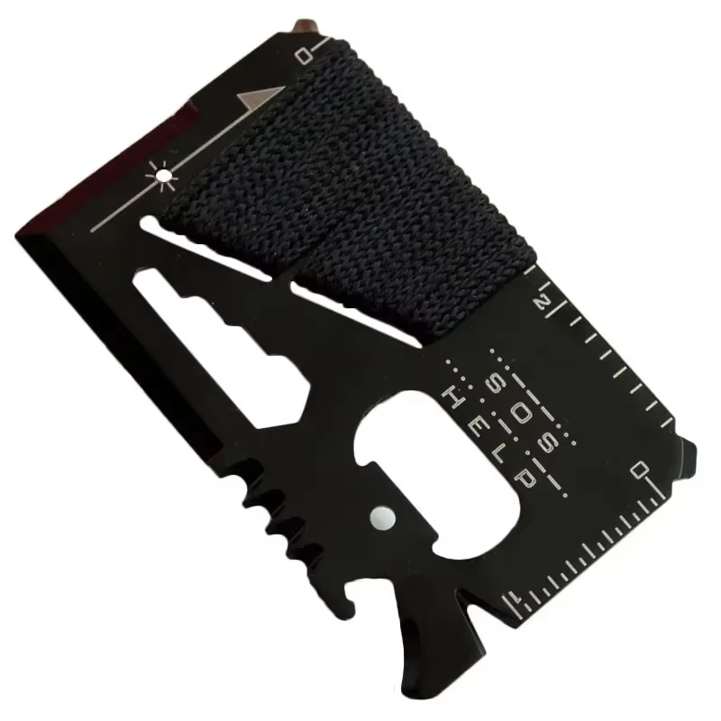 EDC couteau de chasse de poche multifonctionnel Sports de plein air Camping randonnée SOS survie sauvetage outils d'urgence équipement de camping MJ