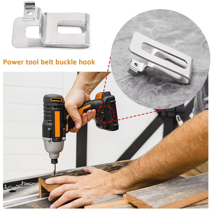 Crochets de fixation pour outils électriques Dewalt/Bosch/Makita/Milwaukee/Worx 18V 20V – Support de ceinture pour perceuses et clés sans fil
