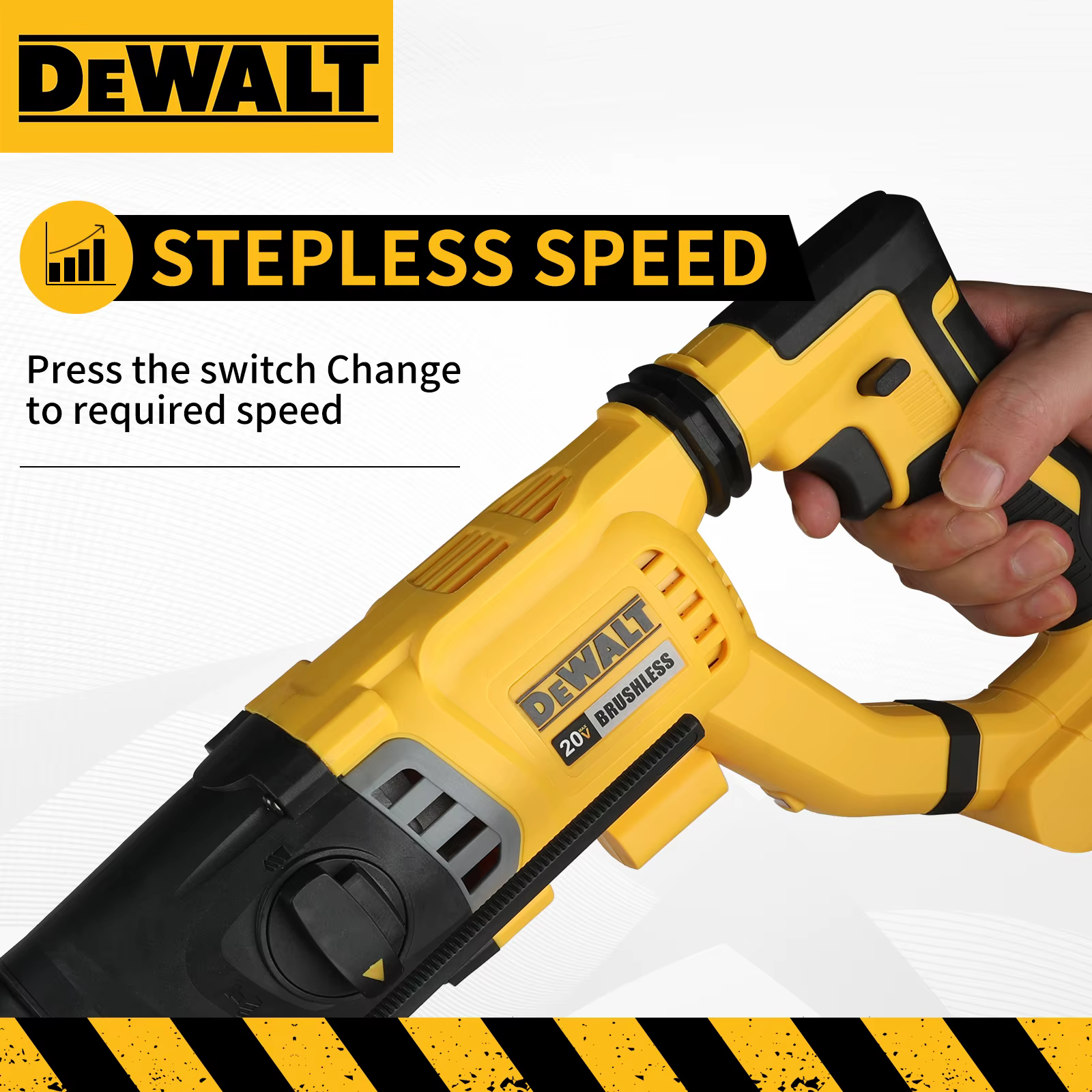 DEWALT – marteau sans fil sans balais
