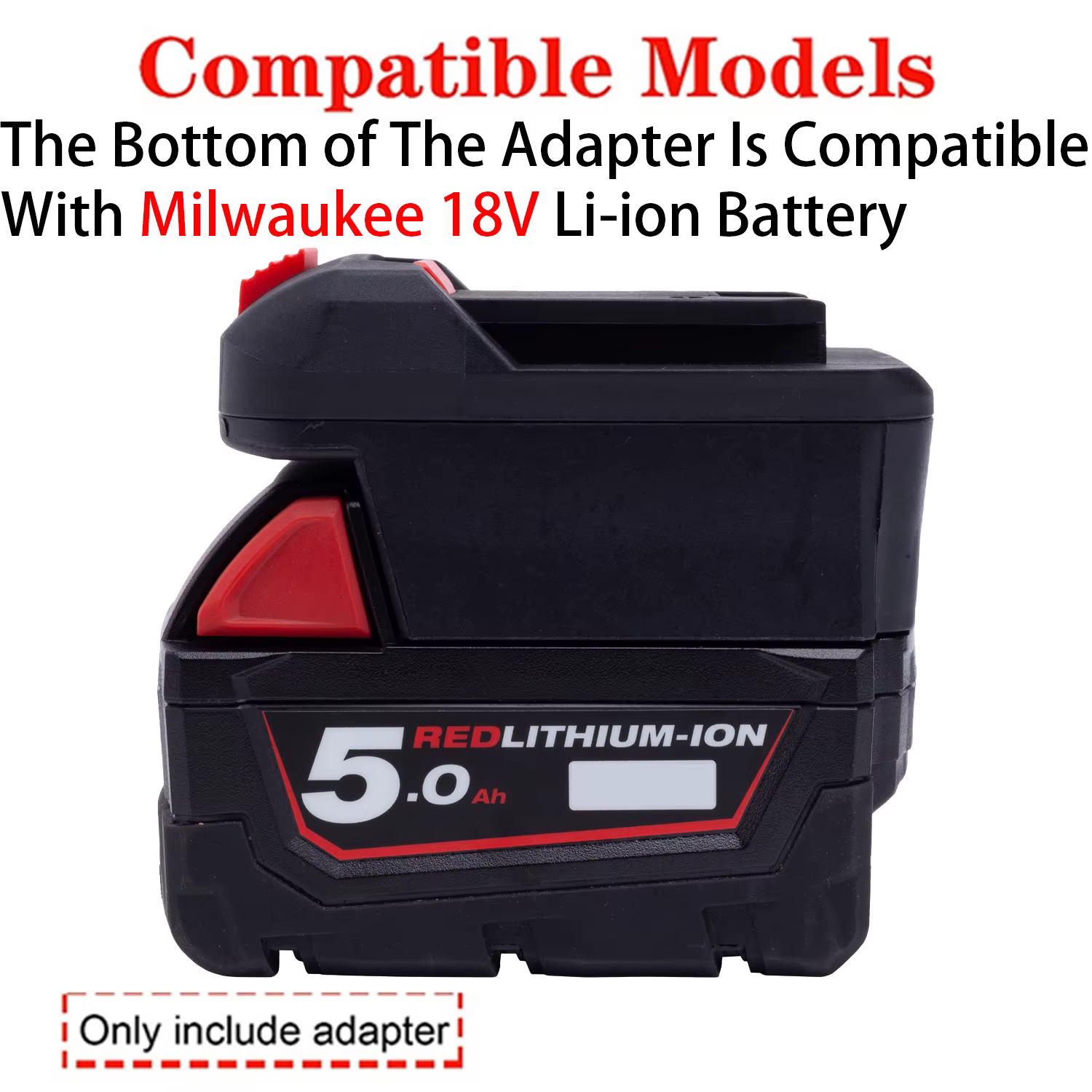 Adaptateur/convertisseur de batterie pour outils Lidl Parkside X20V Li-ion vers