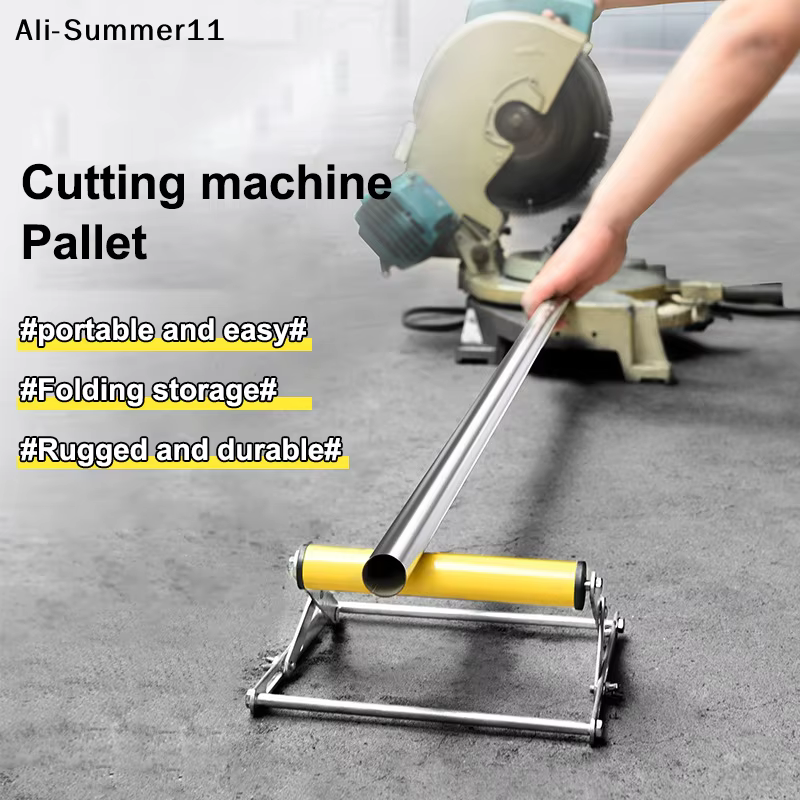 【A0】1 pièce Support à roulettes réglable en hauteur pour scie à table
