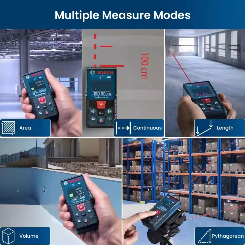 Bosch 40M télémètre Laser GLM 400/4000 Multi Modes