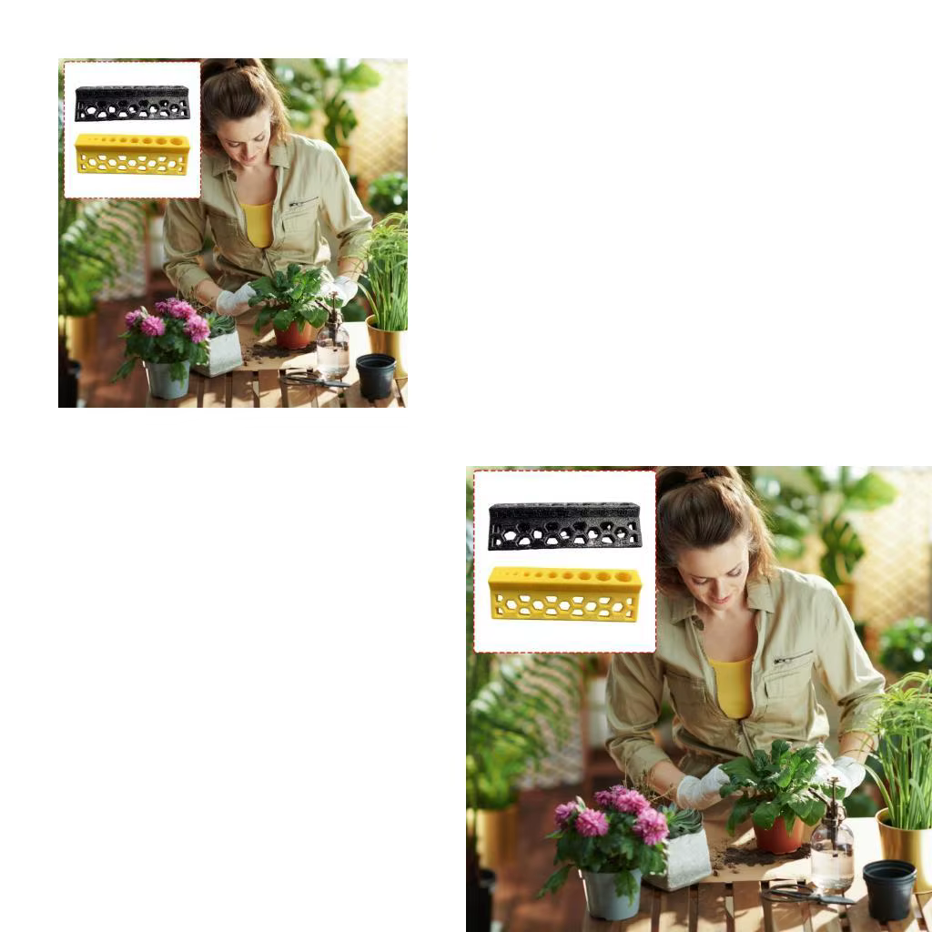 Guide perçage en plastique pratique 9Cm