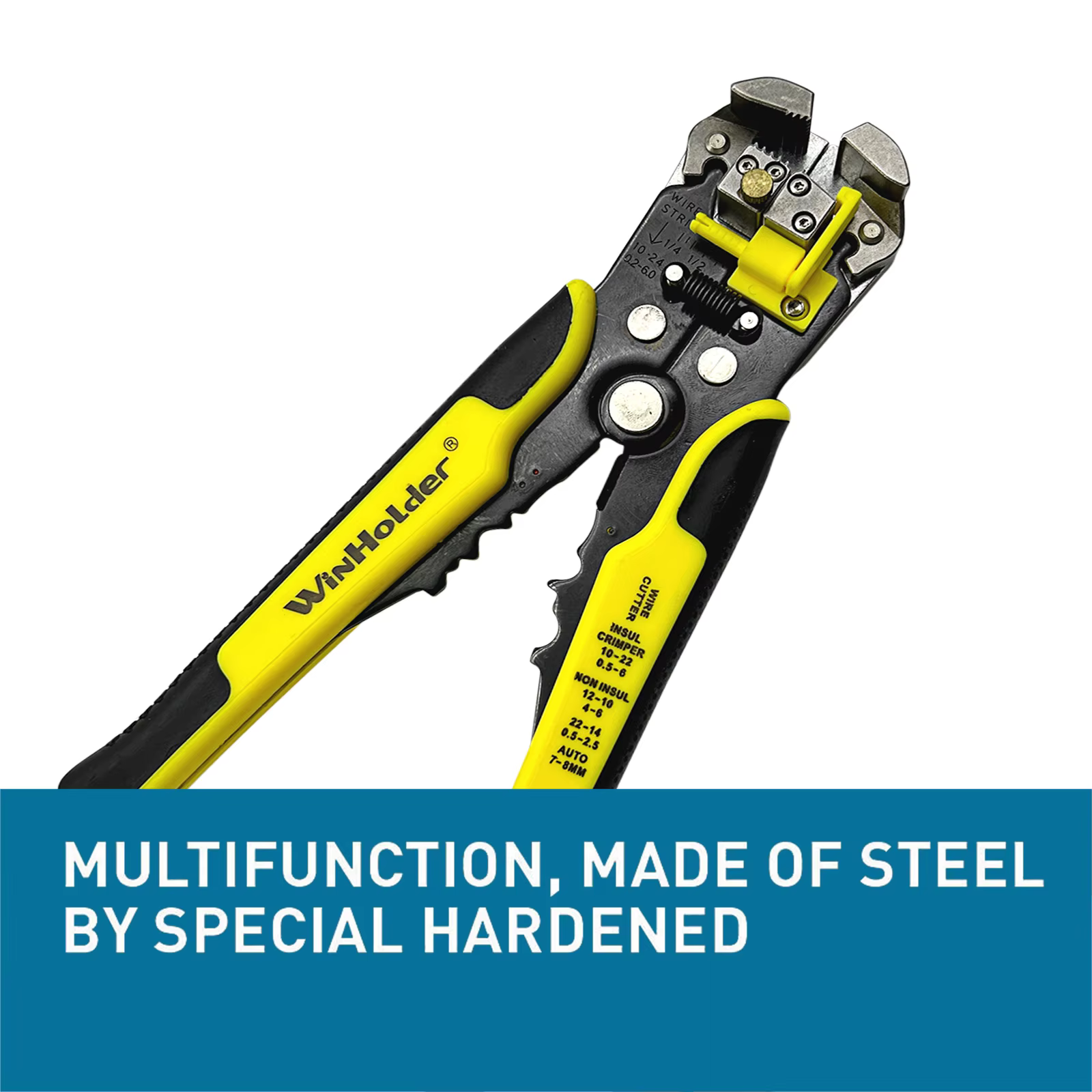 Professionnel Électricien Fil Outil Câble Fil Stripper Cutter Sertisseur Automatique Sertissage Pince À Décaper