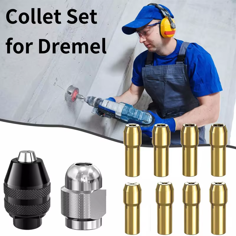 Jeu de pinces de mandrin pour foret DREMEL