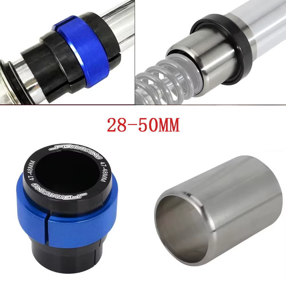 Outils de pilote de joint d'huile de fourche avant de moto CNC 28-40mm 41mm-47mm 48-50mm