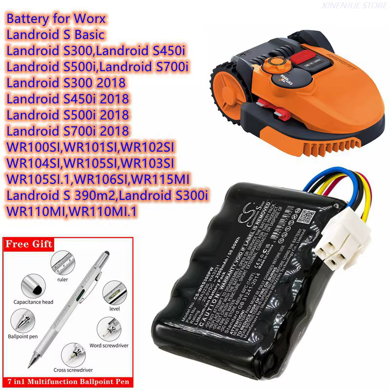 Batterie pour outils de jardinage 20V/2500mAh WA3230
