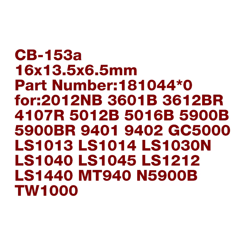 Brosse en carbone CB153 CB-153A