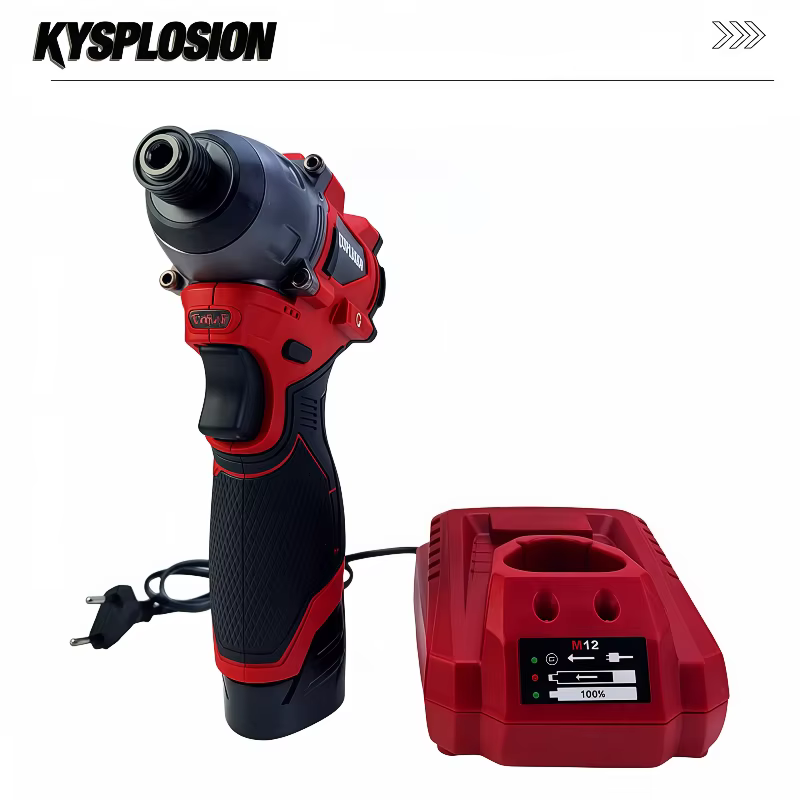 Ensemble de tournevis électrique sans fil 12V sans balais pour batterie Milwaukee M12