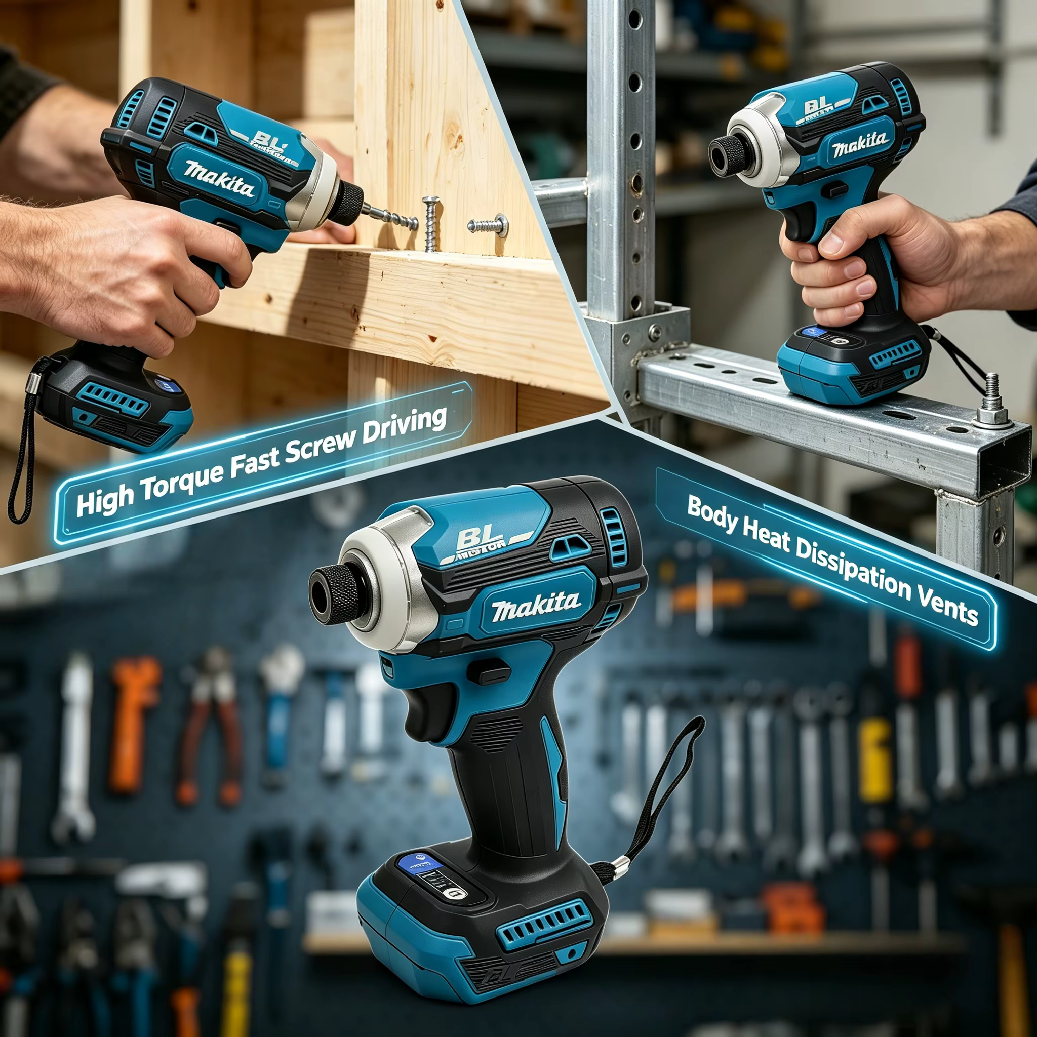 Makita DTD171Z Visseuse à percussion sans fil 18 V