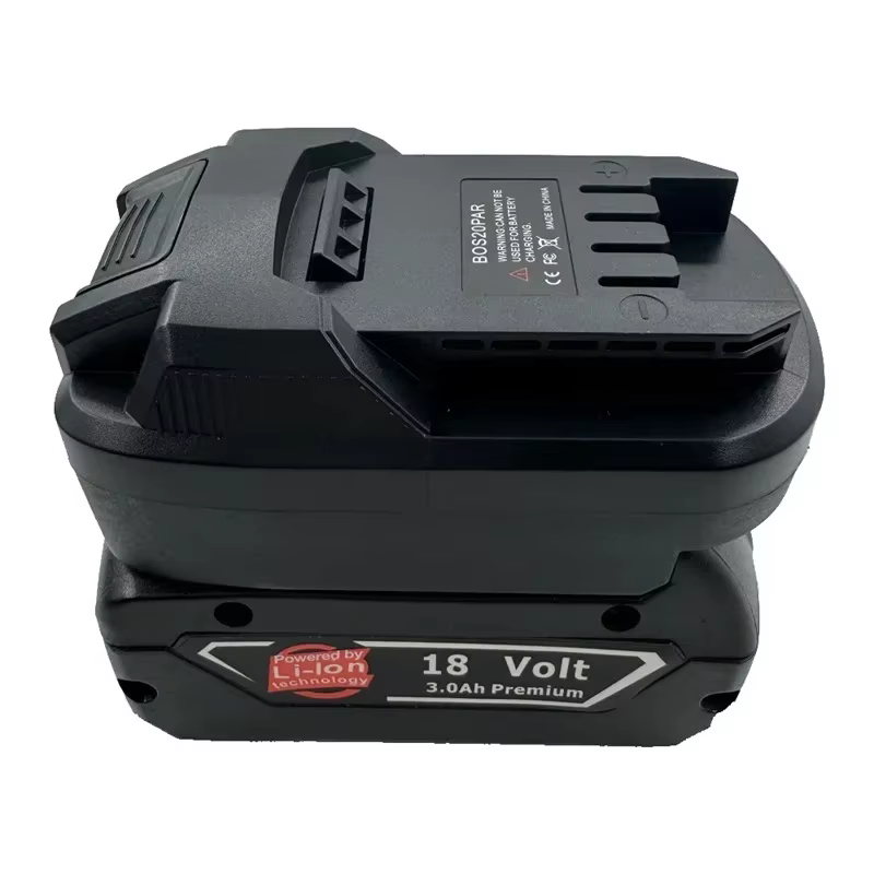 Adaptateur de batterie de remplacement pour Dewalt/Makita/Milwaukee/Bosch 18V
