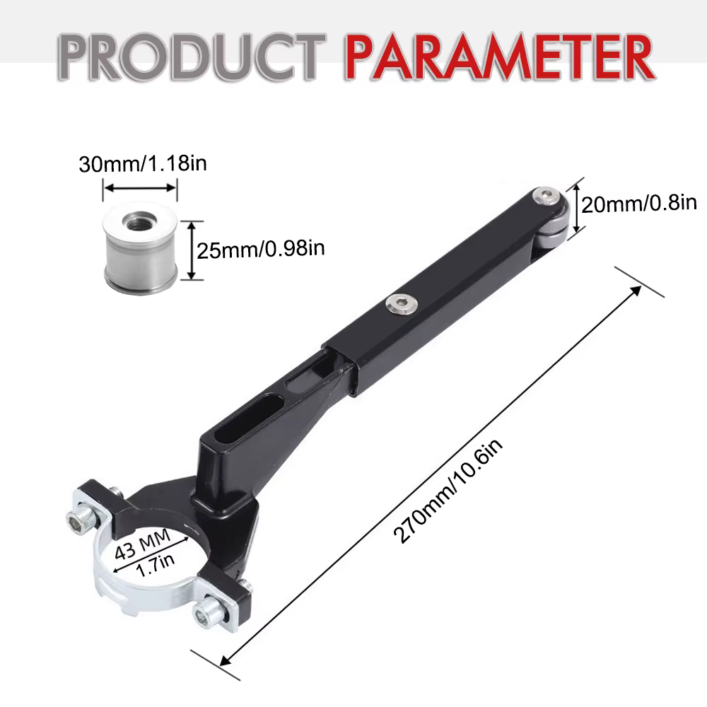 Adaptateur de ponceuse à bande pour meuleuse d'angle M10/M14 pour 100/115/125