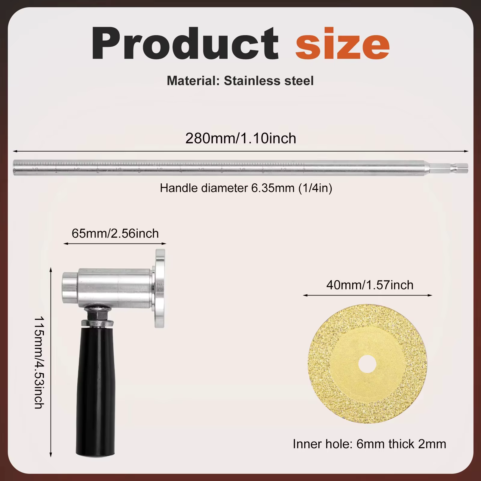 Coupe-tuyau interne, outils de plomberie