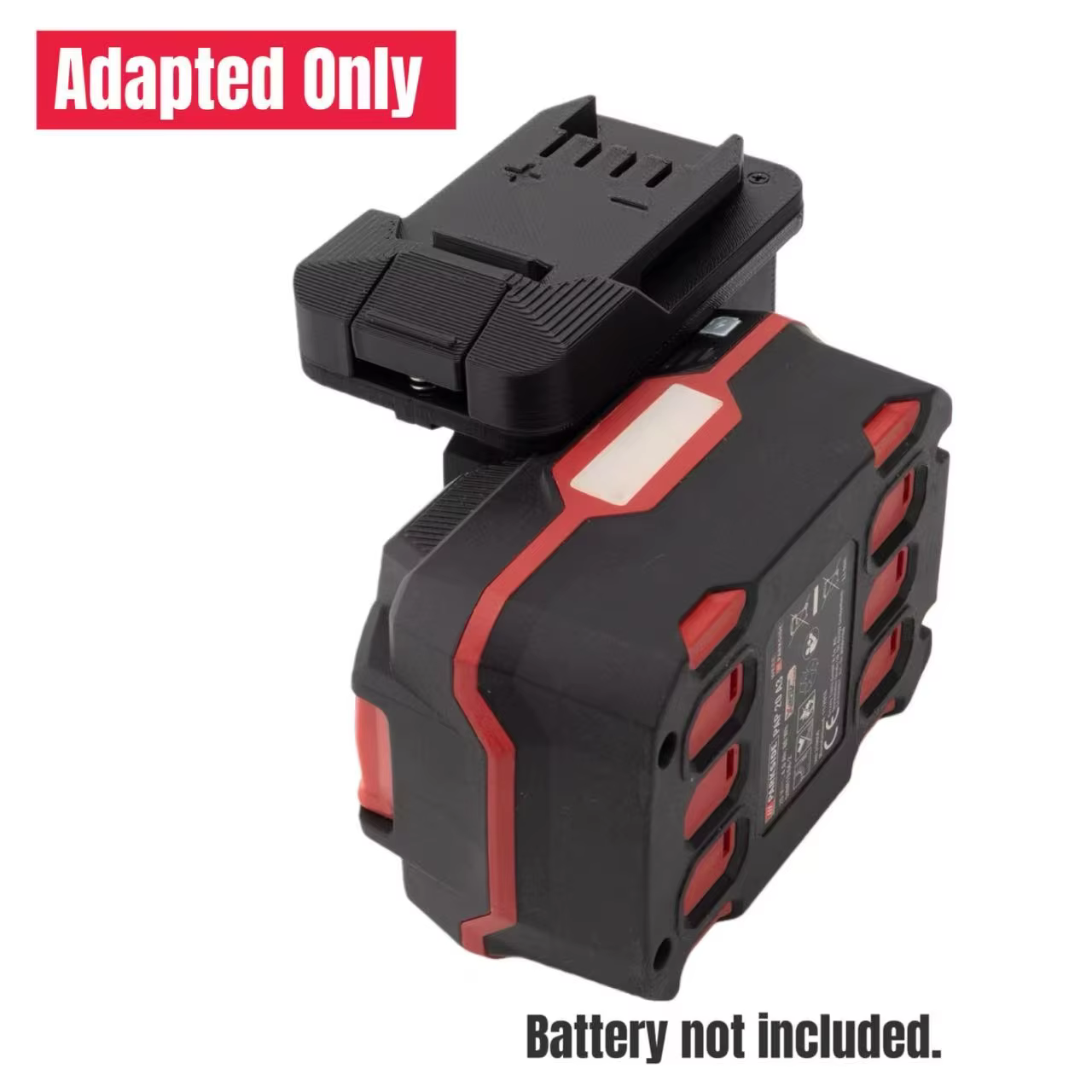 Adaptateur de batterie double pour Parkside pour Milwaukee