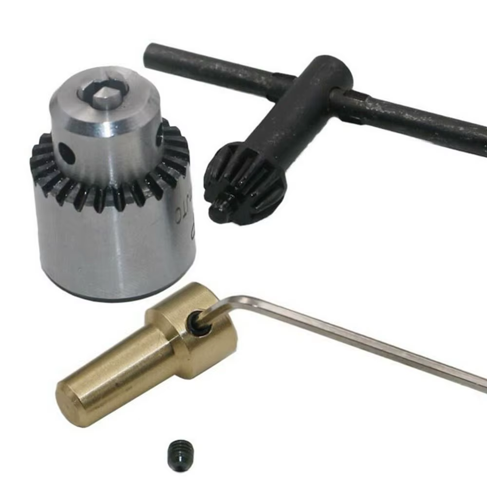 Micro mandrin de perceuse monté sur arbre