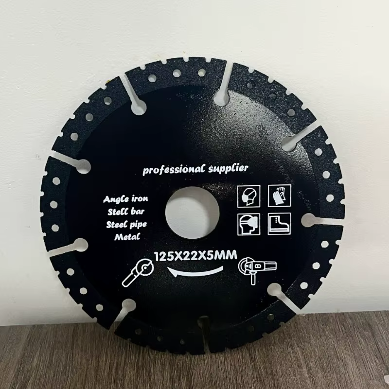 Lames diamantées pour coupe du métal de 125 mm – Disques tranchants pour l'acier