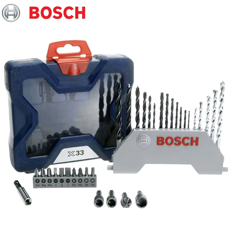 BOSCH 2607017398 Ensemble de forets et embouts de tournevis X-Line pour perceuse à percussion