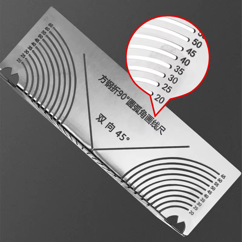 Outil de marquage d'arc d'angle flexible précis