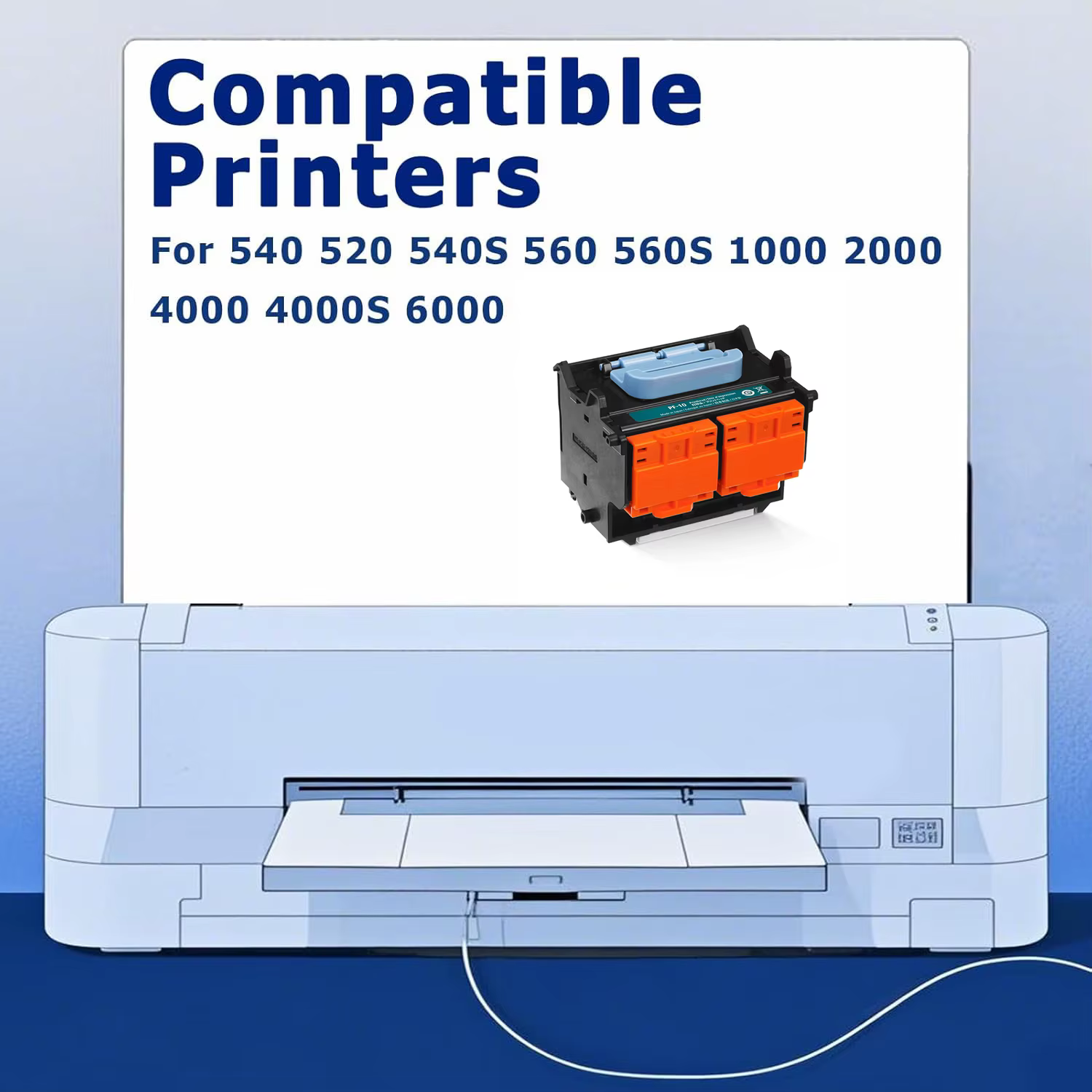 Tête d'impression compatible PF-10 pour imprimante Canon imagePROGRAF PRO-1000 PRO-2000 PRO-4000 PRO-4000S PRO-6000S à haut rendement