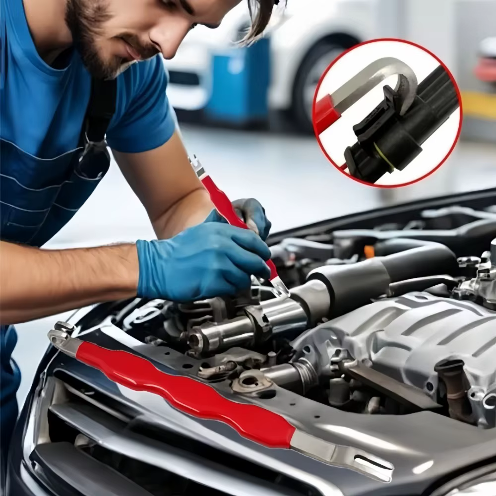 Pince multifonctionnelle universelle pour démontage de conduites de carburant