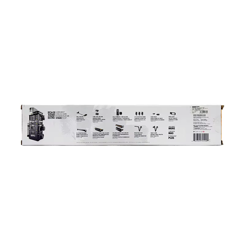 Boîte à outils empilable TOUGHBUILT avec support magnétique dédié TB-B1-A-33