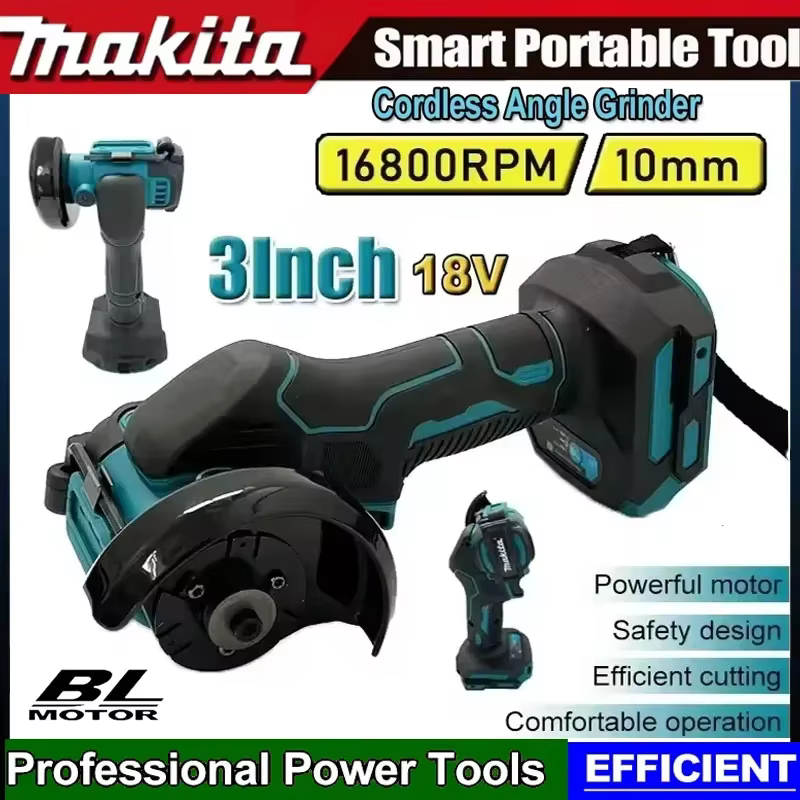 Meuleuse d'angle sans fil Makita 3 pouces