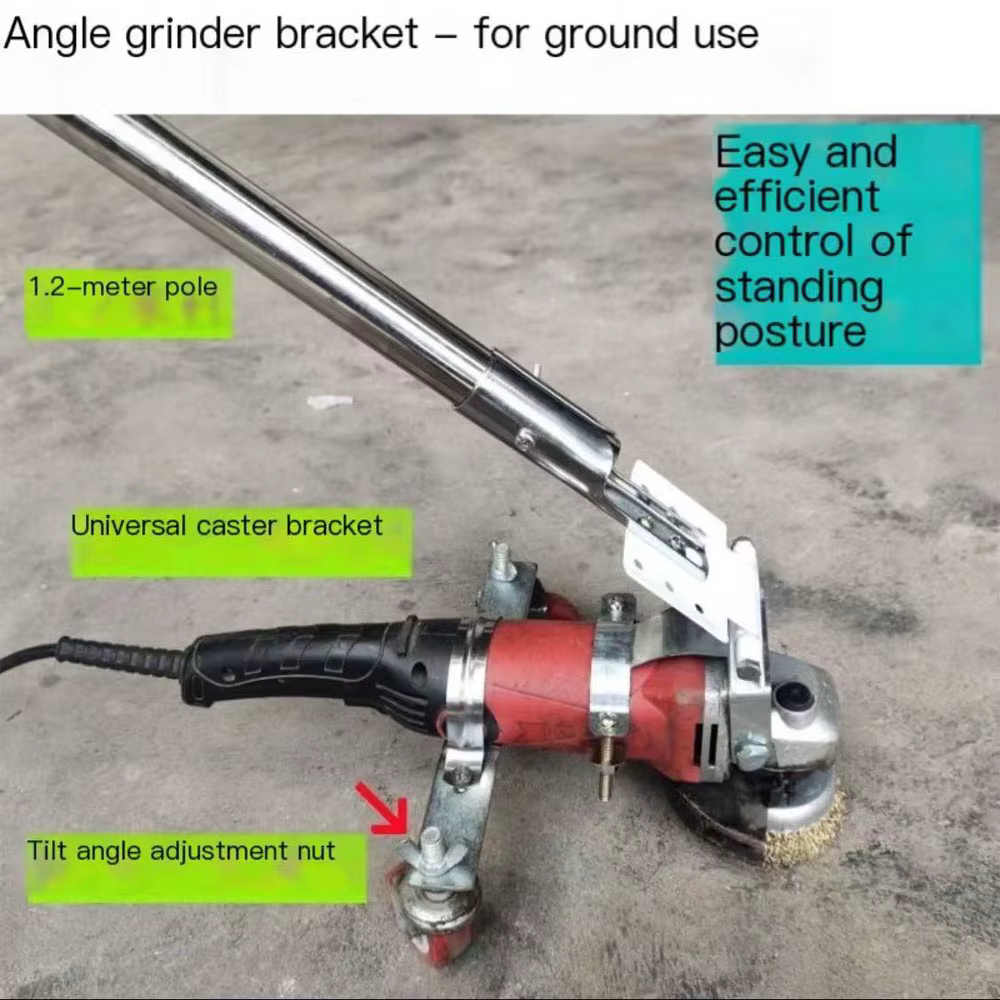 Nouvelle tige d'extension de meuleuse d'angle