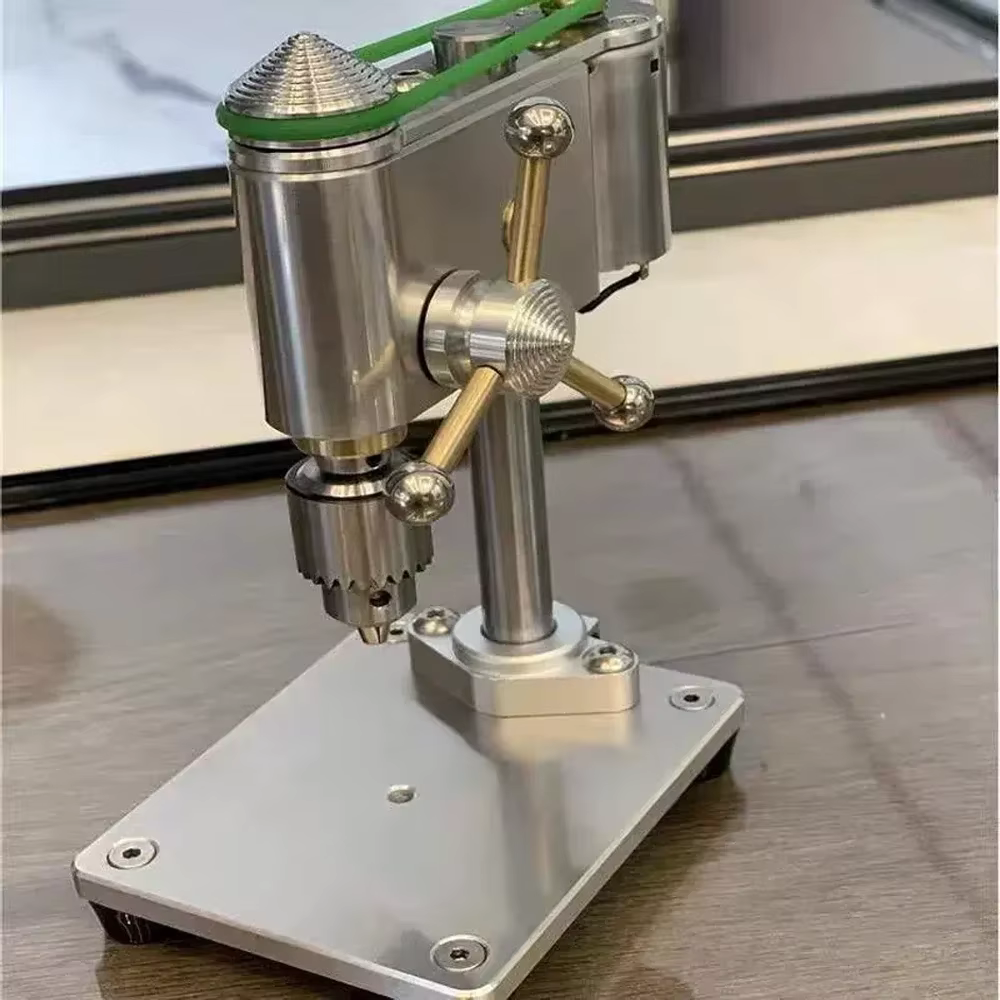 Mini perceuse d'établi 220V à vitesse réglable