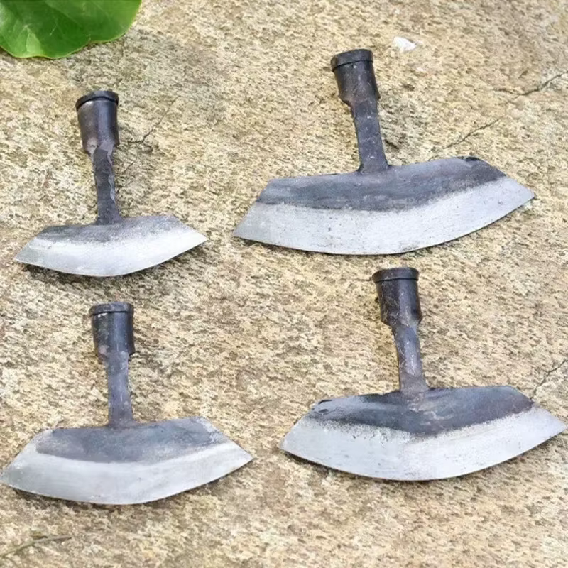Outils de désherbage horticole, pelles à désherbage multifonctionnelles en acier, petites pelles à désherbage, outils de décompactage du sol pour l'extérieur