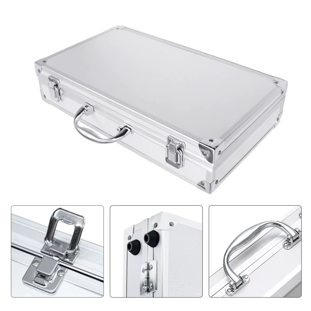 Boîte à outils portable en alliage d'aluminium