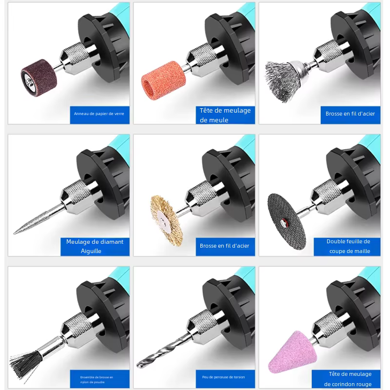 Ensemble d'accessoires pour outils électriques Dremel